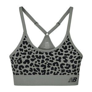 New Balance Leopard Print Sports Bra Size M